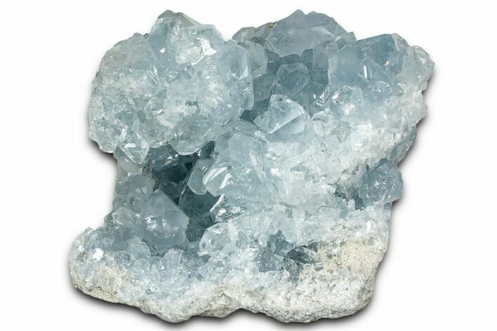 Sparkling Celestine (Celestite) Crystal Cluster - Madagascar #354469